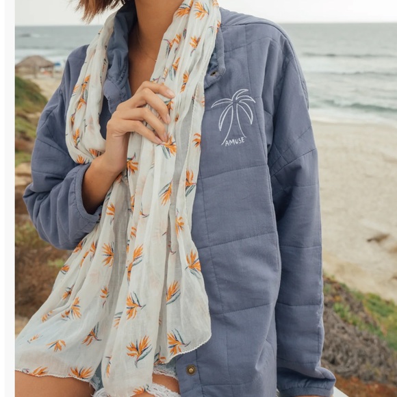 Block + Ink The Birds Of Paradise Scarf - Picture 3 of 3